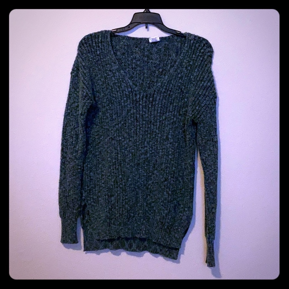 Women’s Full Tilt Green Sweater